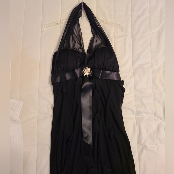 Betsy & Adam Formal Black Dress - Picture 3 of 9